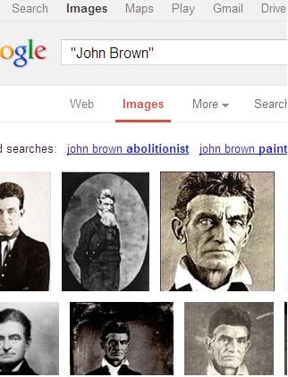 Google image search results for John Brown
