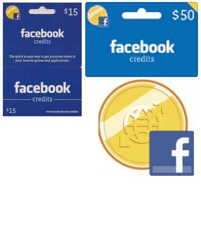 Facebook 50$ and 15$ Credits Giveaways