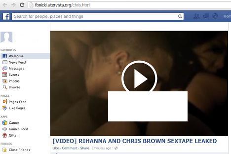 fake Facebook website fbnicki. altervista.org