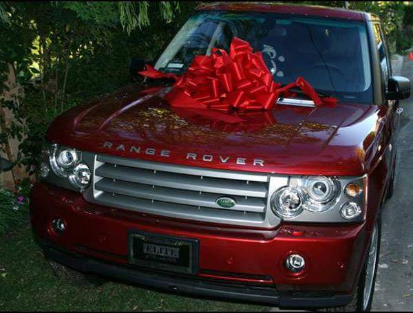 Red Range Rover