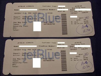 airline tickets