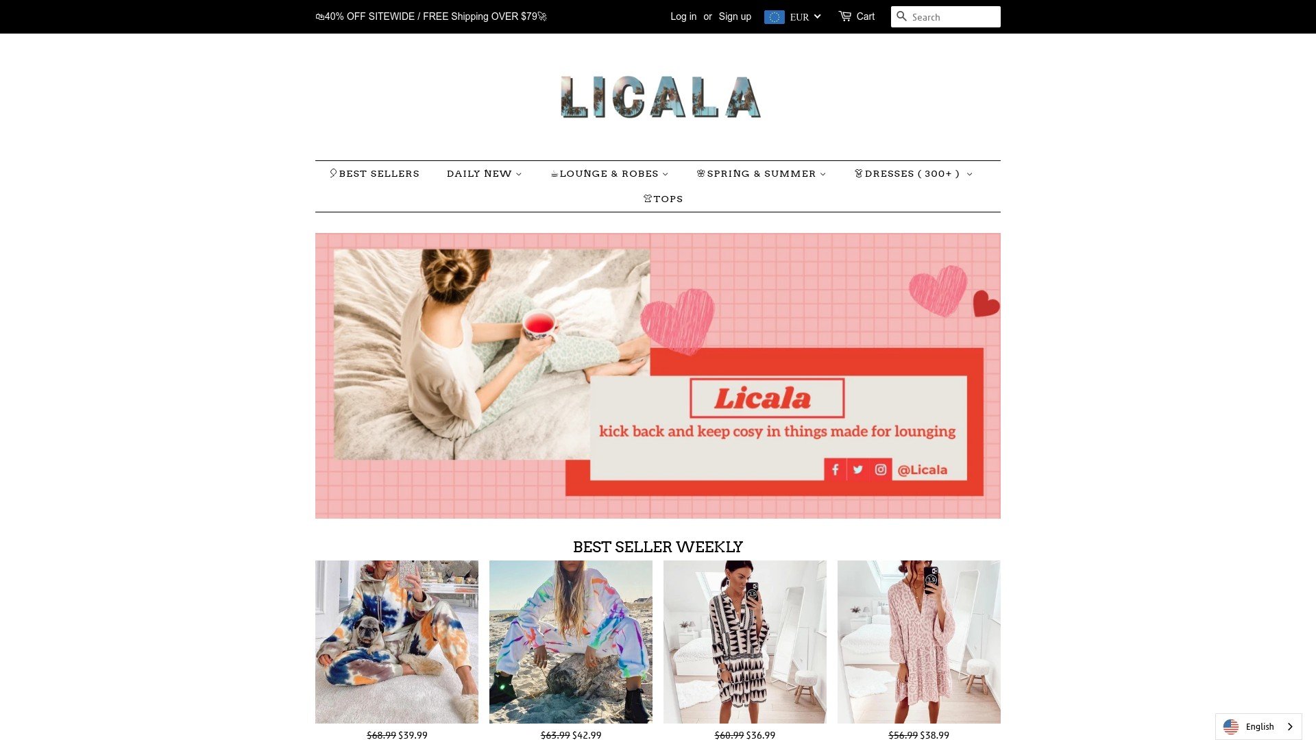 Licala located at licala.com