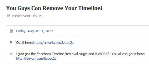 Facebook Post You Guys Can Remove Your Timeline