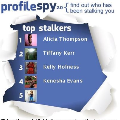 Profilespy Find Out Who Has Been Stalking You - Facebook Profile Viewer Scam