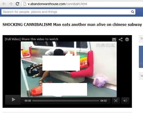 The Fake Facebook website v.abandonwarehouse.com