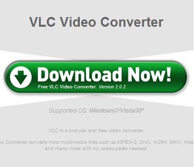 Website softigloo.com has Fake VLC Media Player