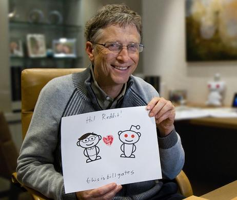 Hi Reddit! this is bill gates