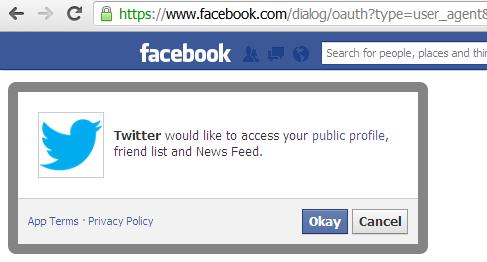 Twitter Access Public Profile, Friend List and News Feeds