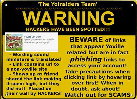 YoInsiders Fake Facebook Post Warning