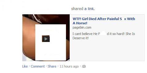 OMG, Girl Dies After having Painful S*x With a Horse!