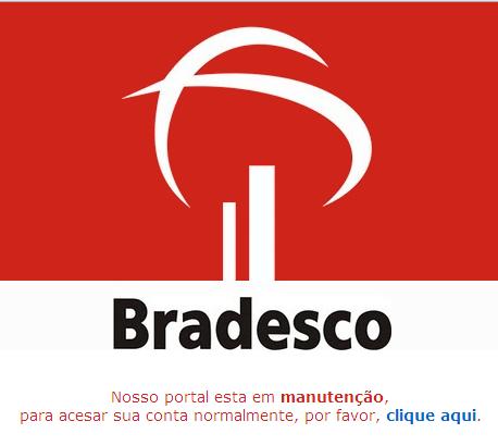 phishing or fake Banco Bradesco website