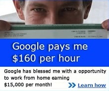 Google Pays Me per $160 Hour