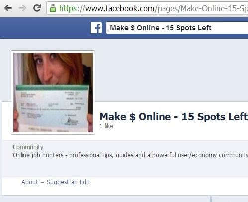 Facebook work from home - Make $ Online - 15 Spots Left