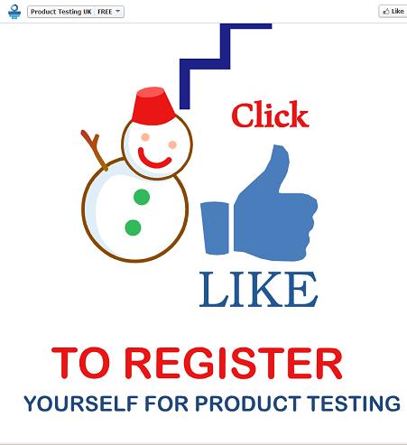 The Malicious Facebook Page: Product Testing UK Like