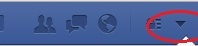 Facebook Setting icon - Gear Looking icon