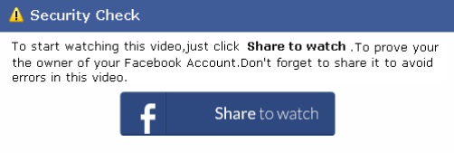 Security check - to start watching this video, just click Share to watch