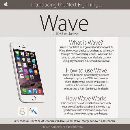  iOS8 Wave-Charge