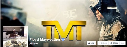 Floyd Mayweather Facebook page