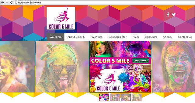 Color 5 Mile Website
