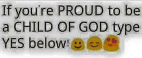 Proud child of god