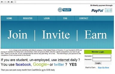 ReferJobPay.com, TheReferProject.com, TheWeeklyRewards.com, YouthToEarn.com, EachVisitCash.com, and Earn4InviteFriends.com