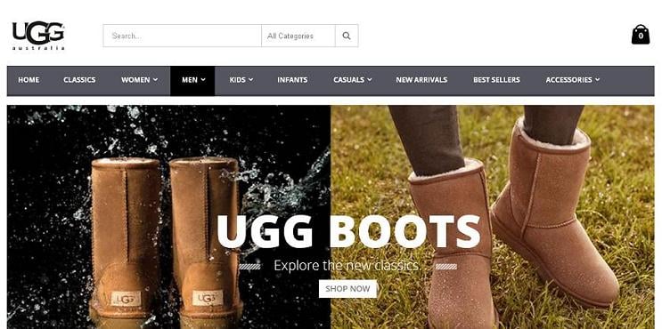 www.xiuzuf.com - Fraudulent UGG Australia Online Store