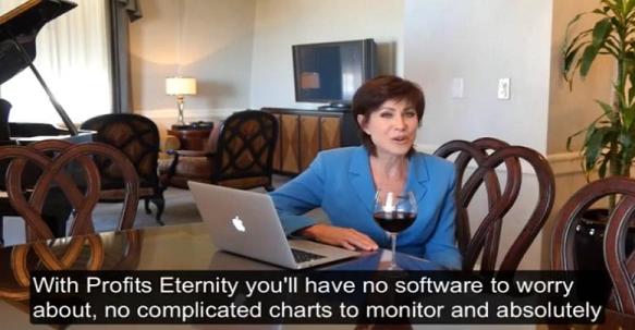 Profits Eternity System by Jane Creswell Binary Options Trading Scam