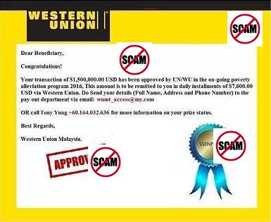 Western Union United Nation UN/WU Poverty Alleviation Program