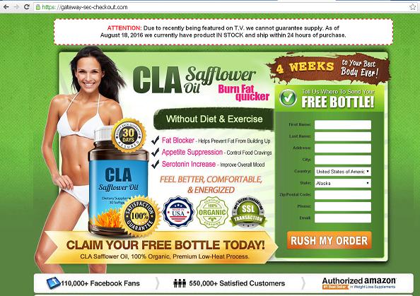 CLA Safflower Oil - www.gateway-sec-checkout.com