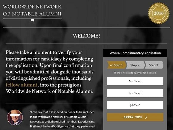 Worldwide Network of Notable Alumni Network - wanaonline.com