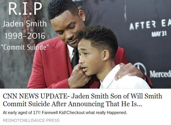 Jaden Smith and Will Smith