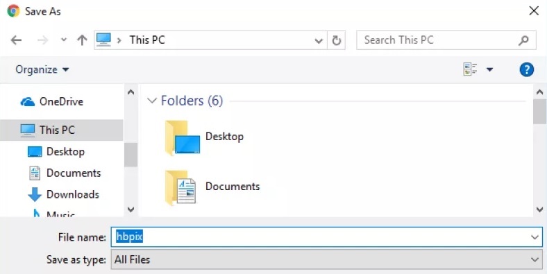 The Hbpix File Downloading via a Web browser