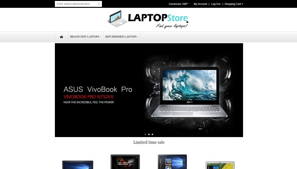 Laptop Store - findyourspc.com