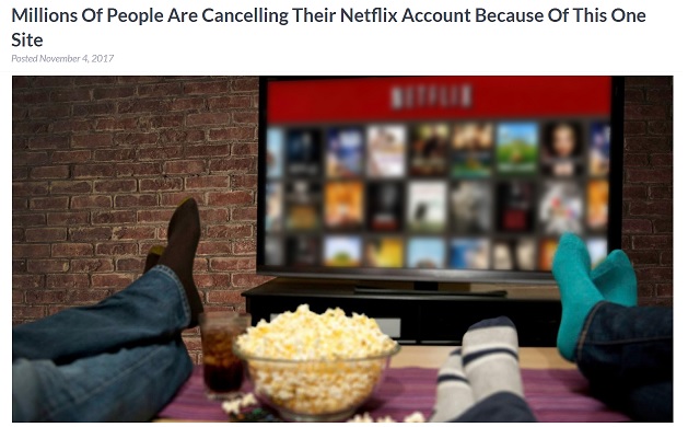 Millions Of People Are Cancelling Their Netflix Account Because Of This One Site