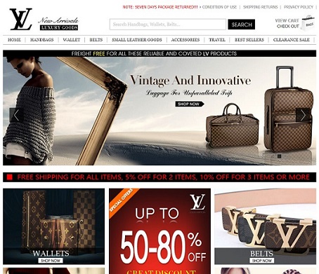 Www Lvehome Com Is Fraudulent Louis Vuitton Website