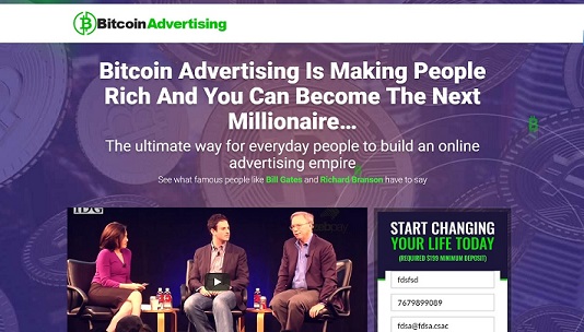 Steve Banks BitcoinAdvertising Software at www.bitcoinadvertising.com