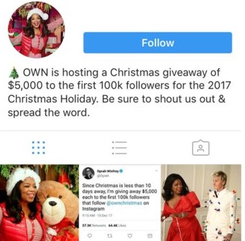 An Oprah Winfrey Scam Created by Online Scammers