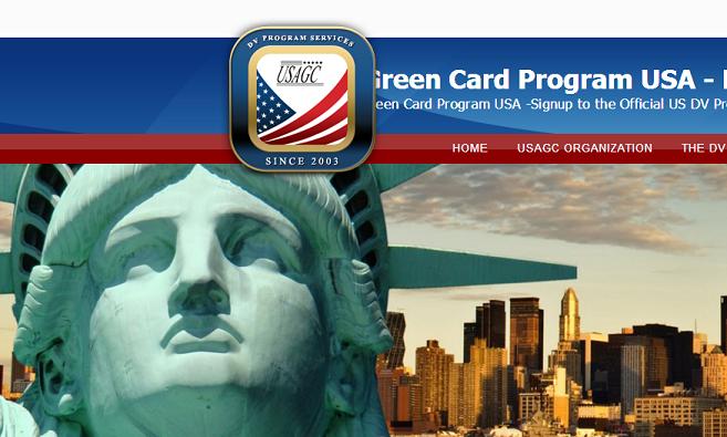 www.usagc.org - Greed Card lottery scamming website