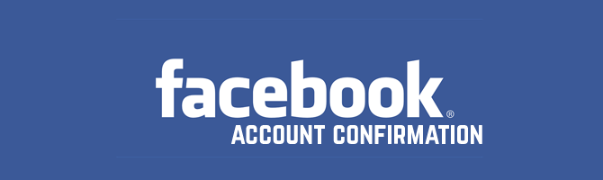 Facebook Account Confirmation
