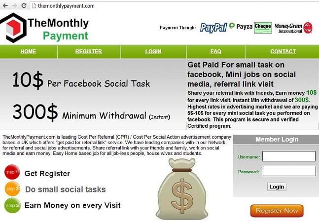 TheMonthlyPayment.com or CashYooo.com