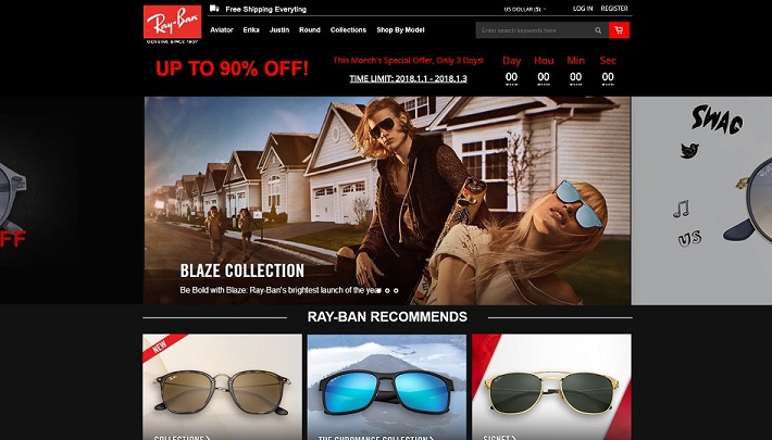 RayBan Sunglasse at www.vvvrb.com