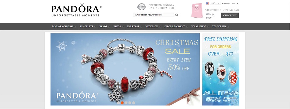 Pandora website at ropretty.com or www.jiepop.com