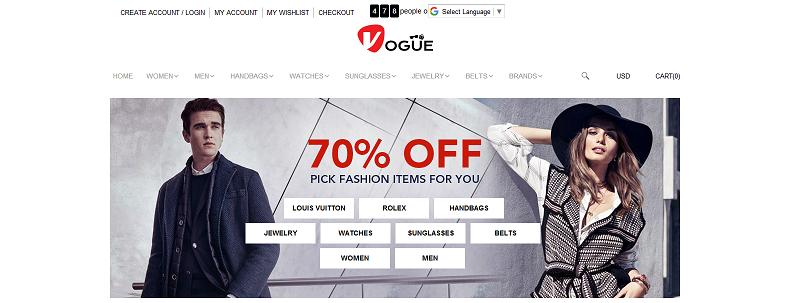 www.getinslives.com - Fashion Online Shopping Mall - Vogue