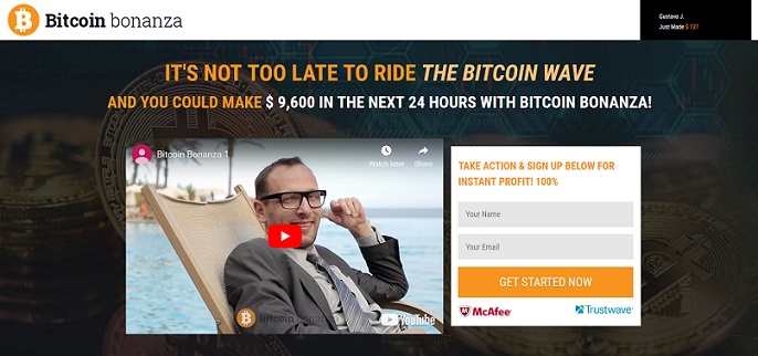 Bitcoin Bonanza Trading Software at www.bitcoin-bonanza.co