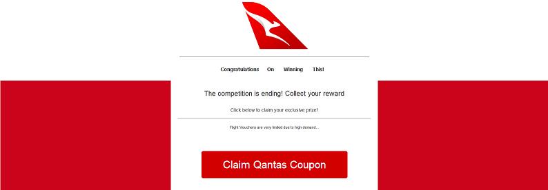 Get Your Qantas Flight Voucher Scam