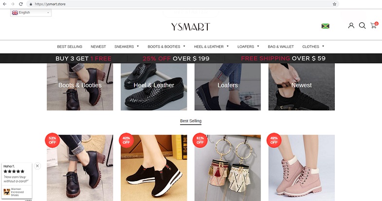 Ysmart Store at www.ysmart.store