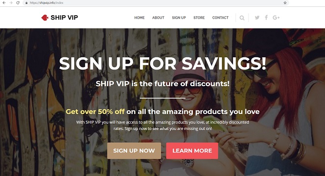 "Ship VIP" located at www.shipvip.info