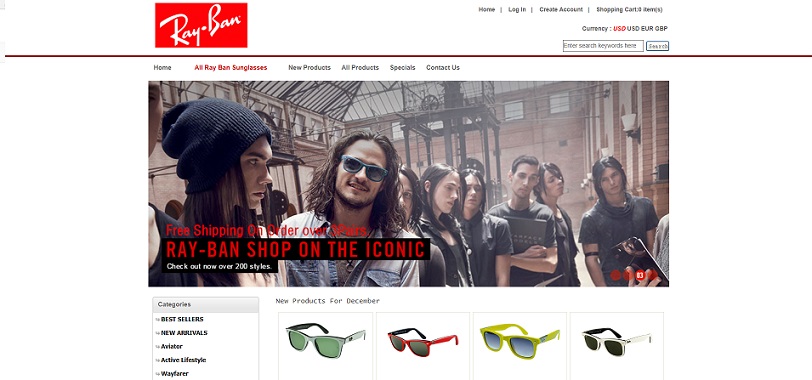 RayBan Sunglasse at www.kxrbs.com