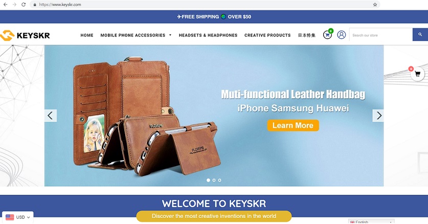 keyskr.com - the Online Store
