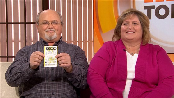 Lisa and John Robinson Tennessee Powerball Winners